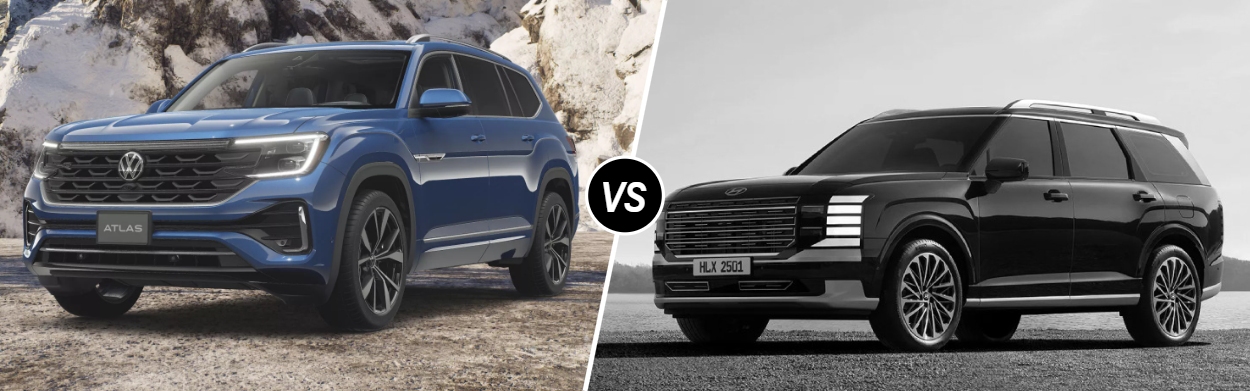 2026 Volkswagen Atlas vs 2026 Hyundai PALISADE in Glendale, CA