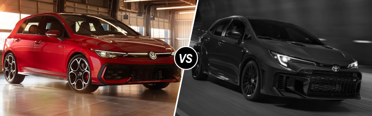 2026 Volkswagen Golf GTI vs 2026 Toyota GR Corolla in City of Industry, CA