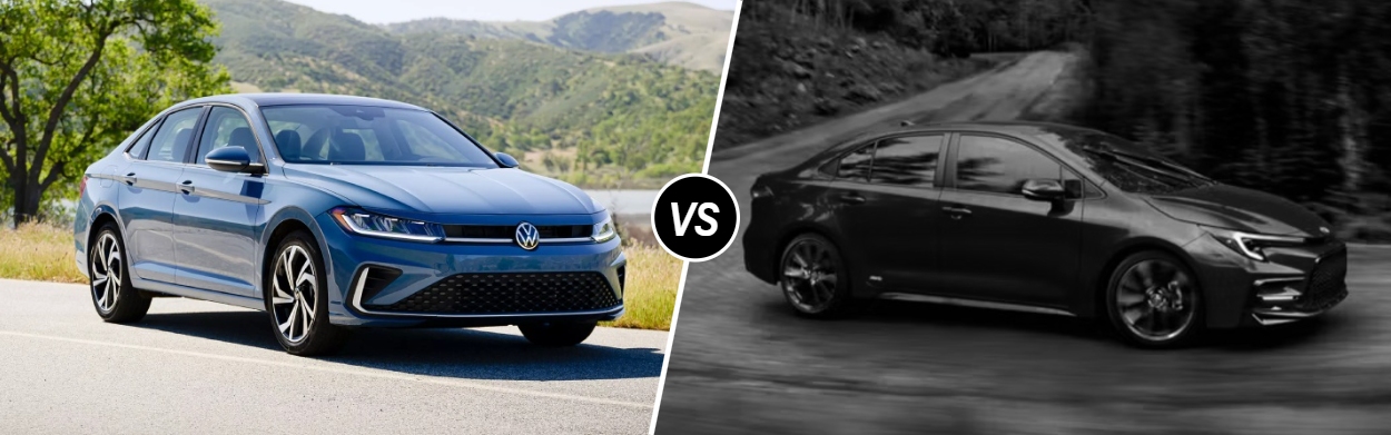 2026 Volkswagen Jetta vs 2026 Toyota Corolla in Glendale, CA
