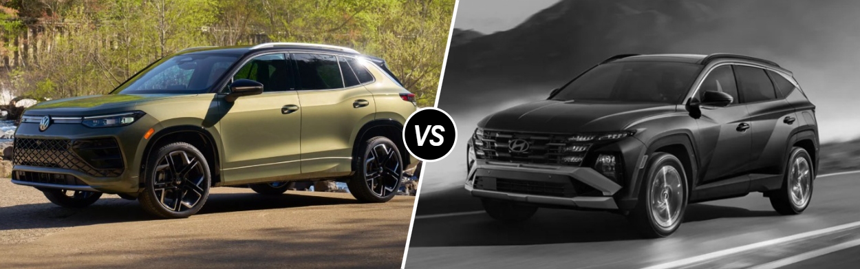 2026 Volkswagen Tiguan vs 2026 Hyundai Tucson near Chino Hills, CA