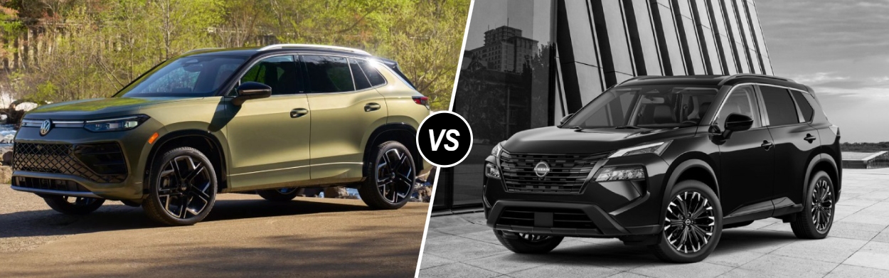 2026 Volkswagen Tiguan vs 2026 Nissan Rogue in Glendale, CA