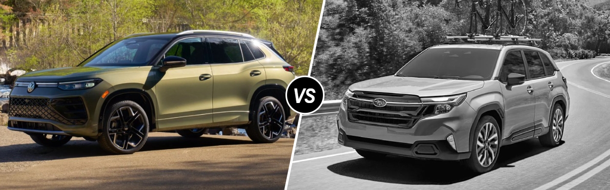 2026 Volkswagen Tiguan vs 2026 Subaru Forester in City of Industry, CA